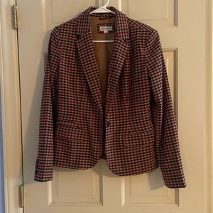 Plaid Women’s Blazer with Shoulder Pads  |  Target Brand